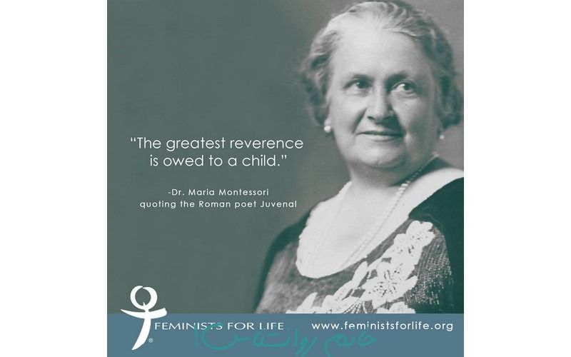 Maria Montessori and feminism